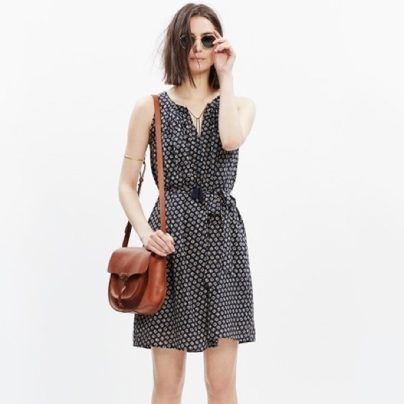 ▫️ Madewell Ville Dress in Coin Tile ▫️ - Picture 2 of 6